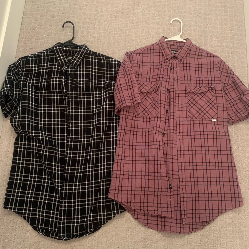 Zanerobe button down short sleeves